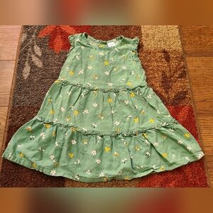 Carters 18M Floral Green Girls Sundress